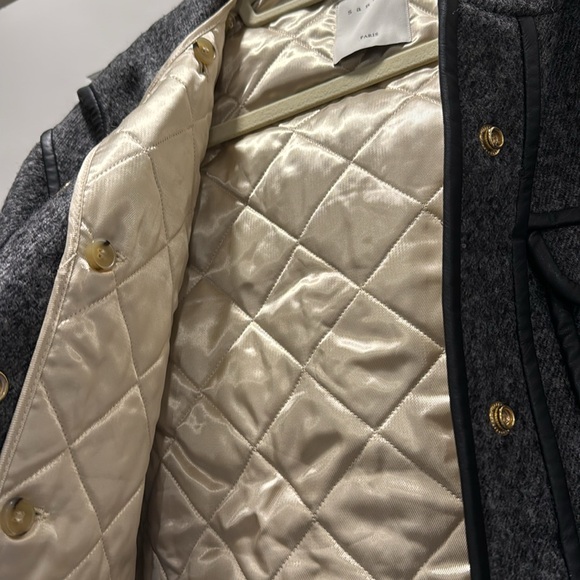 Sandro Wool Jacket Size 36 - Picture 7 of 7